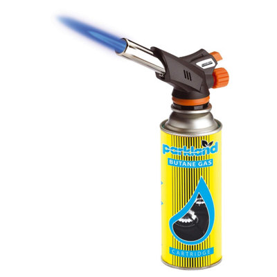 Gas Weed Burner with Auto-Ignition Ergonomic Design for Welding and Soldering Tasks