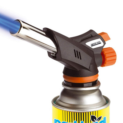 Gas Weed Burner with Auto-Ignition Ergonomic Design for Welding and Soldering Tasks