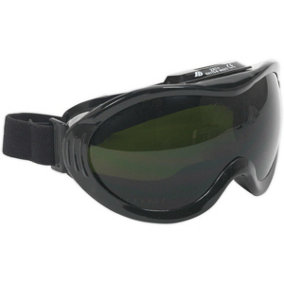 Gas Welding Goggles - Shade 5 Lens - Indirect Ventilation - Adjustable Band