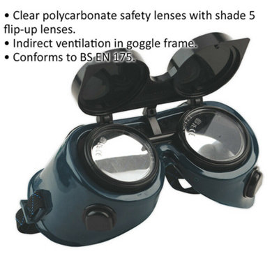 Welding lenses clearance