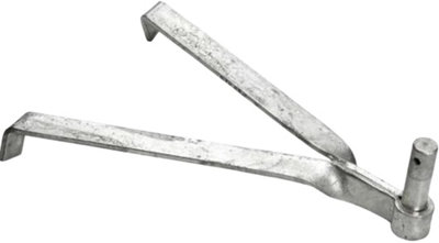 Gate Hooks to Build 9 Inch x 19mm- Single Brick - Hot Dipped Galvanised