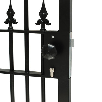 Gatemaster double throw latch deadlock gate lock for 60mm frames (GLD60)