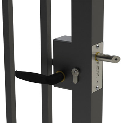 Gatemaster Select pro weld in latch deadlock gate lock for 60mm frames ...