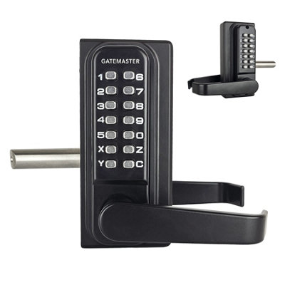 Gatemaster Superlock digital combination double sided lever handles ...