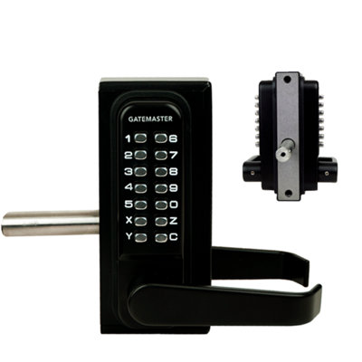 Gatemaster Superlock digital combination double sided lever handles ...