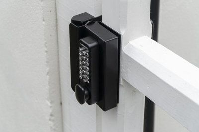Gatemaster superlock surface digital combination single sided gate lock ...