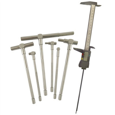 Gauge Depth Bore Hole Cylinder 5/16" 6" and Digital Electronic