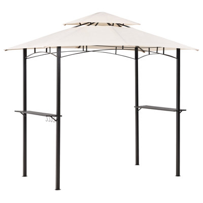 Gazebo 240 x 148 cm Beige NARO