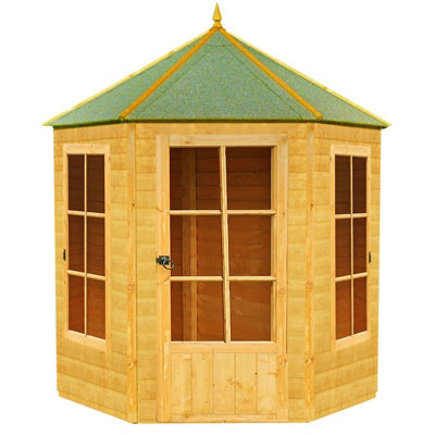 Gazebo Summerhouse Shiplap Summerhouse Garden Sun Room Approx 6 x 6 Feet