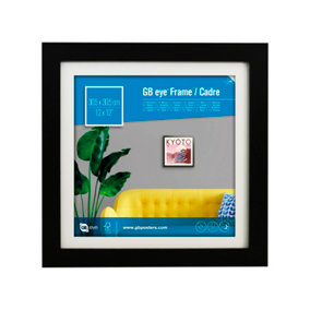 GB Eye Contemporary Wooden Black Picture Frame - 30.5 x 30.5cm