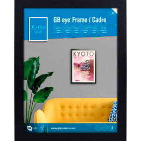 GB Eye Contemporary Wooden Black Picture Frame - 30.5 x 40.6cm