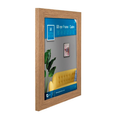 GB Eye Contemporary Wooden Oak Picture Frame - A4 - 21 x 29.7cm