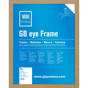 GB Eye Contemporary Wooden Oak Picture Frame - Mini - 40 x 50cm