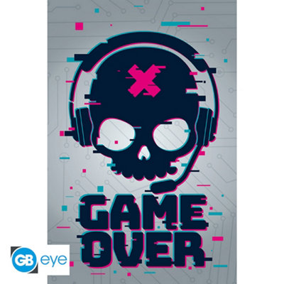 GB Eye Game Over 61 x 91.5cm Maxi Poster