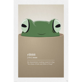 GB Eye Ribbit 61 x 91.5cm Maxi Poster