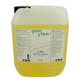GBPro Eco Air Freshener (Odour Eater), CITRUS Scent Deodorizer - Concentrated Refill 10L