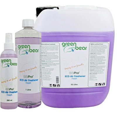 GBPro Eco Air Freshener (Odour Eater), FRESH Scent Deodorizer - Concentrated Refill 10L