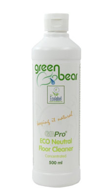 GBPro Eco Floor Cleaner (Concentrated) All Floor Surface Cleaner - accredited with EU Ecolabel Ingredients - 500ml