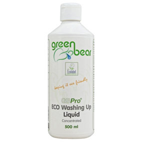 GBPro Eco Friendly (CONCENTRATED) Washing up liquid (Ecolabel) with Degreaser - 500ml