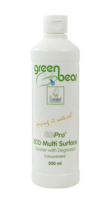 GBPro Eco Multi surface cleaner + degreaser(concentrated) All Purpose Cleaner 500ml - with ECOLABEL Ingredients