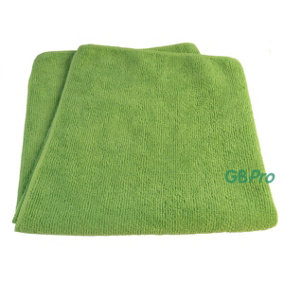 GBPro Eco Premium Microfibre Cloth - Green (40 x 40cm)