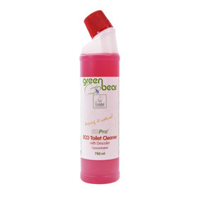GBPro Eco Toilet Cleaner Gel + descaler (concentrated) 'Ecolabel' Bathroom/WC Cleaner, Fresh Fragrance, Bleach Free - 750ml