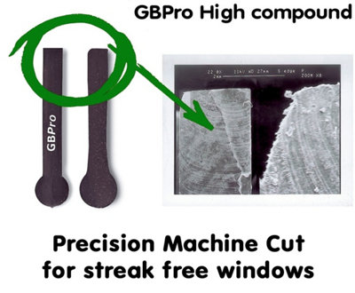 GBPro Professional Window Squeegee Stainless Wiper 35cm/14 inch +T Bar + Glass Micro wash Sleeve - Window Cleaning Equipment - SET