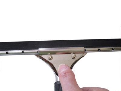 GBPro 2 Lame In Gomma Per Racchette Da Vetro 35cm | Ricambio Doppio Taglio Per Finestre | Alta Durabilità Professionale | Accessori Pulizia - 5