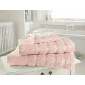 GC GAVENO CAVAILIA 12 Piece Kensington Face Towel 30x30 Blush Pink 500 GSM Quick Dry & Water Absorbent Towel