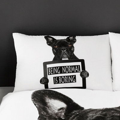 GC GAVENO CAVAILIA 3D Being Normal Is Boring Duvet Cover Bedding Set Single 2PC With Matching Pillowcases