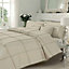 GC GAVENO CAVAILIA Castle Keep Duvet cover bedding set latte double 3PC with embriodery pillowcases and quilt cover