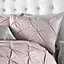 GC GAVENO CAVAILIA Dazzling Diamonds duvet cover bedding set pink single 2PC with pintuck quilt cover