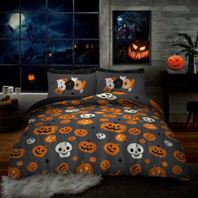 GC GAVENO CAVAILIA Excluisve Range Printed Duvet Set Halloween Double Bedding Set