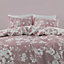 GC GAVENO CAVAILIA Floral world duvet cover bedding set pink king 3PC with reversible flowers printed quilt bedding set