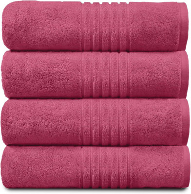 GC GAVENO CAVAILIA Hampton Royal 12 Pack Face Towel 30X30 Blush Pink Egyptian Cotton Premier Super absorbent Towel Price Comparisons | Compare The Build