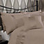 GC GAVENO CAVAILIA Luxe duvet cover bedding set oyster double 3PC with embriodery quilt cover