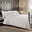 GC GAVENO CAVAILIA Luxe duvet cover bedding set white king 3PC with embriodery quilt cover
