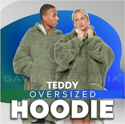 Fluffy blanket hoodie online