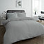 GC GAVENO CAVAILIA Relaxing Refuge Duvet cover bedding set grey double 3PC with embriodery quilt cover