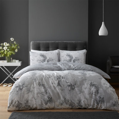 GC GAVENO CAVAILIA Set Copripiumino Matrimoniale Microfibra Con Foglie Di Palma - 200x200 Cm, Traspirante E Lavabile - 3