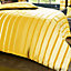 GC GAVENO CAVAILIA striped duvet cover bedding set ochre single 2PC linen bedding set
