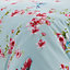 GC GAVENO CAVAILIA Tropical birds duvet cover bedding set Blue double 3PC with birds and flowers print quilt cover
