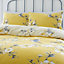 GC GAVENO CAVAILIA Tropical birds duvet cover bedding set ochre double 3PC with birds and flowers print quilt cover