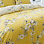 GC GAVENO CAVAILIA Tropical birds duvet cover bedding set ochre double 3PC with birds and flowers print quilt cover