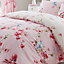 GC GAVENO CAVAILIA Tropical birds duvet cover bedding set Pink superking 3PC with birds and flowers print quilt cover
