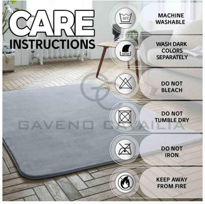GC GAVENO CAVAILIA Velvet Glow Plush Rug 120x170 Silver Luxury Fluffy Fleece Floor Mat Carpet For Home Décor