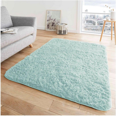 GC GAVENO CAVAILIA Warm Embrace 120x170 Duck Egg Fur Rug Shaggy Mats For Home décor