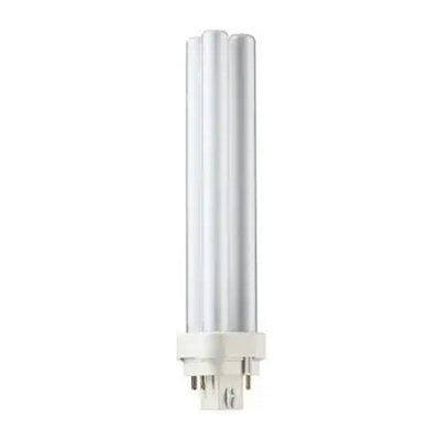 GE Biax 18w 830 4 Pin Double Turn Compact Fluorescent Lamp - Warm White