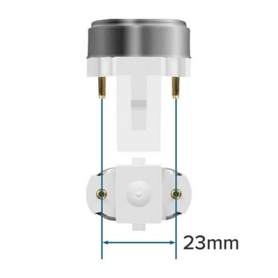 GE Lighting CFL PLS 9W 2 Pin Biax S Daylight Frosted