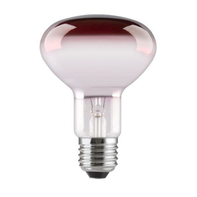 GE R50 40w SES Reflector Lamp - Red